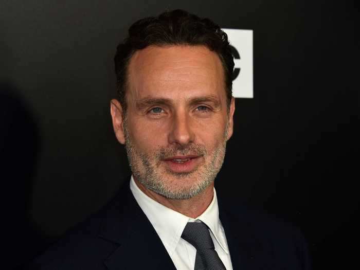 Even though he left the show, 46-year-old British actor Andrew Lincoln keeps the beard partially intact.