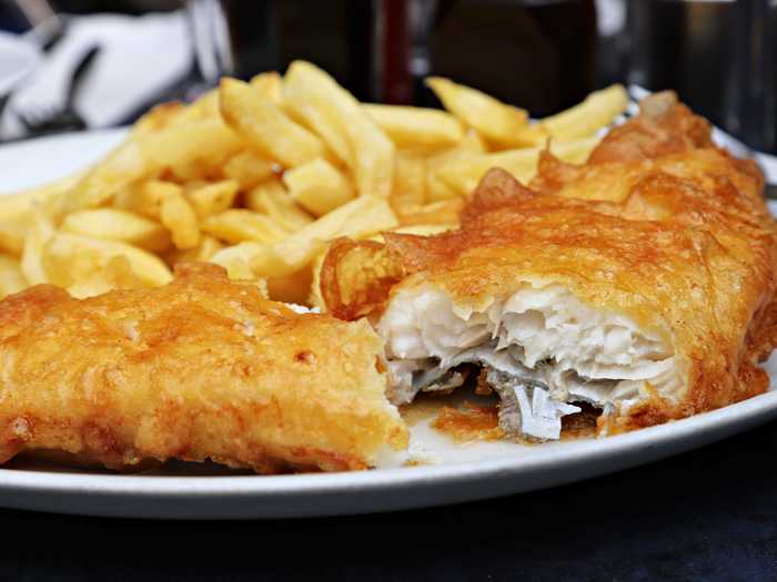 WASHINGTON: Fish and chips