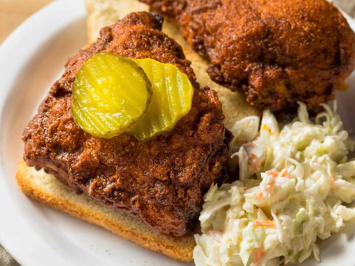 TENNESSEE: Nashville hot chicken