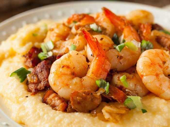 SOUTH CAROLINA: Shrimp and grits