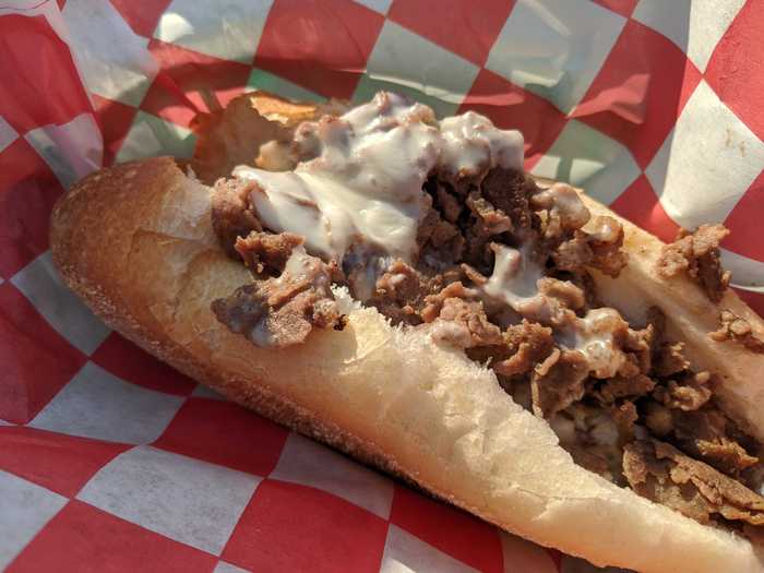 PENNSYLVANIA: Philly cheesesteak