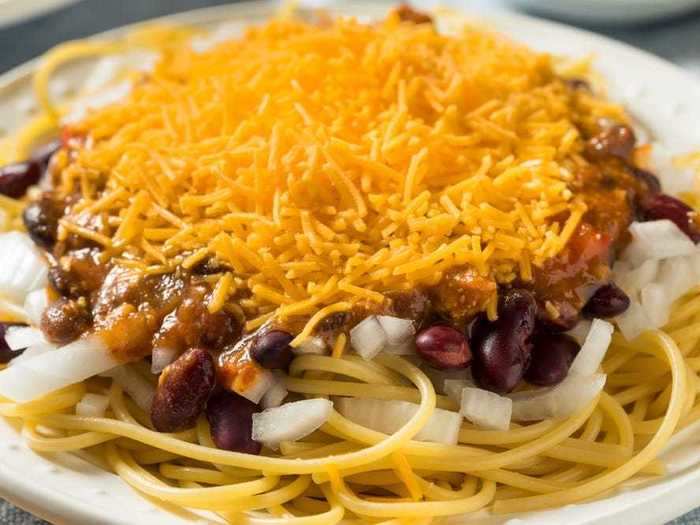 OHIO: Cincinnati-style chili