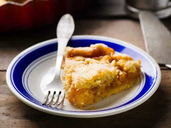 DELAWARE: Peach pie