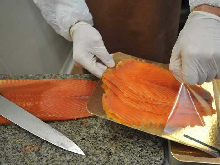 ALASKA: Smoked salmon