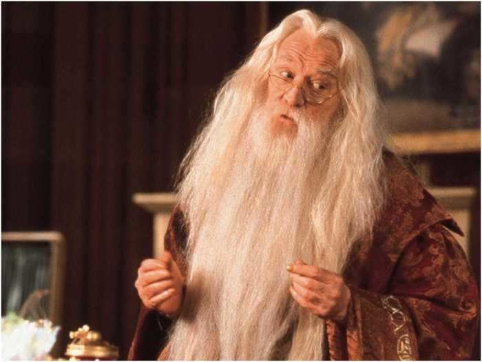 Richard Harris turned down the role of Dumbledore three times but eventually said yes after his granddaughter threatened to never speak to him again.