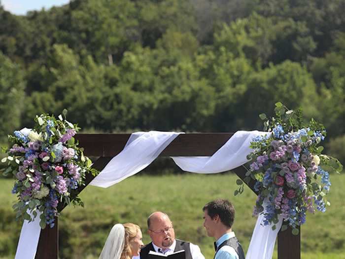 Saxton loved his bride