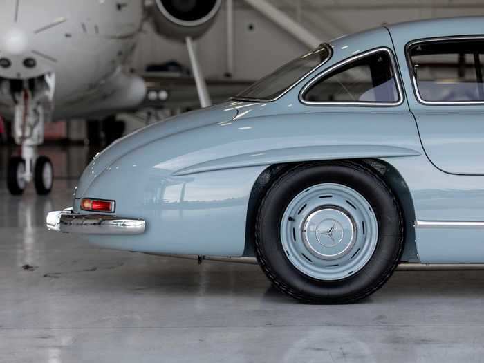 The 300SL Gullwing debuted at the 1954 New York Auto Show.