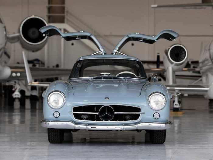 The Mercedes-Benz 300SL Gullwing is perhaps one of the most iconic Mercedes cars ever built. This blue one just sold for $1.152 million on a car auction site called Bring a Trailer.