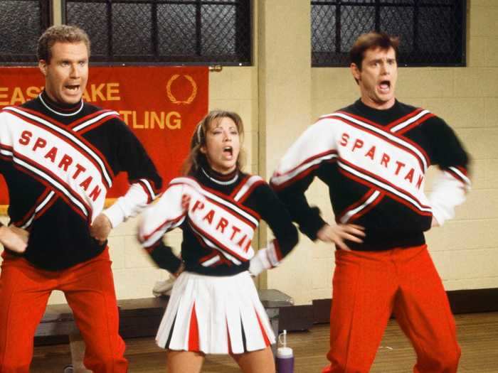 Before "Cheer," the most famous cheerleaders were the Spartans, starring Will Ferrell and Cheri Oteri.