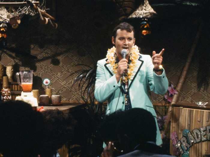 Nick the Lounge Singer, played by Bill Murray, will forever be legendary for giving the "Star Wars" theme lyrics.