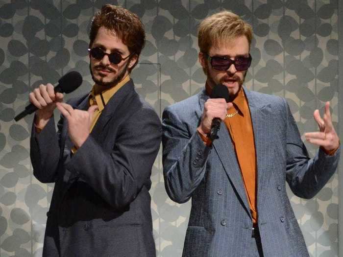 Another iconic musical sketch is "D--- in a Box," starring Andy Samberg and Justin Timberlake.