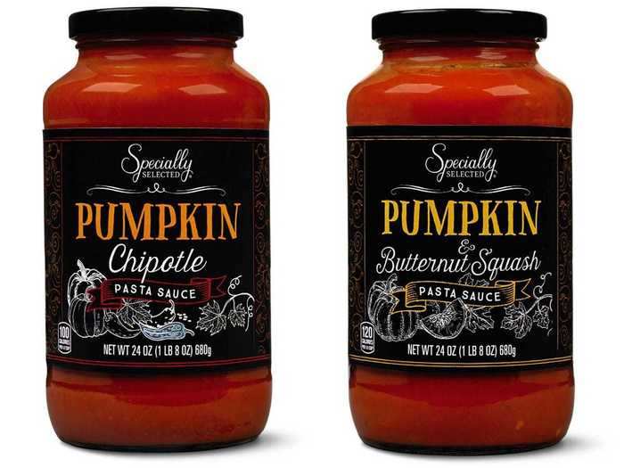 Make a hearty pasta dish with Specially Selected pumpkin sauces.