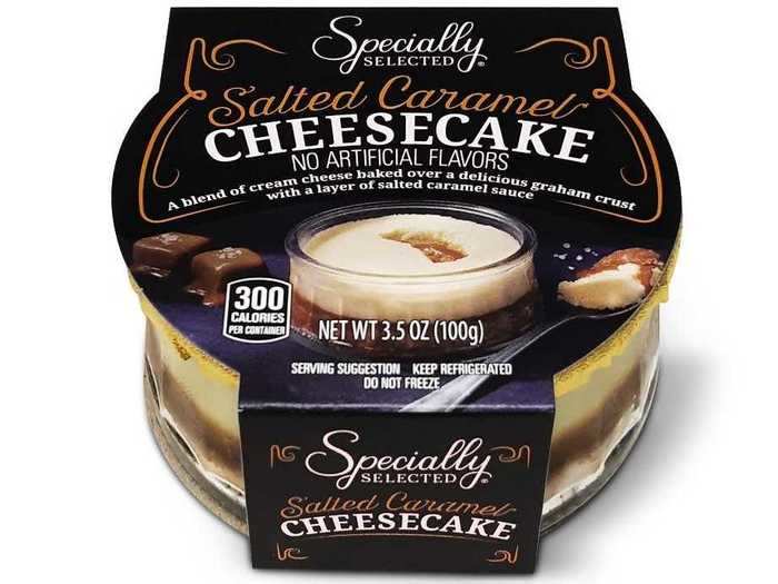 Stock the fridge with some Specially Selected salted-caramel cheesecakes.