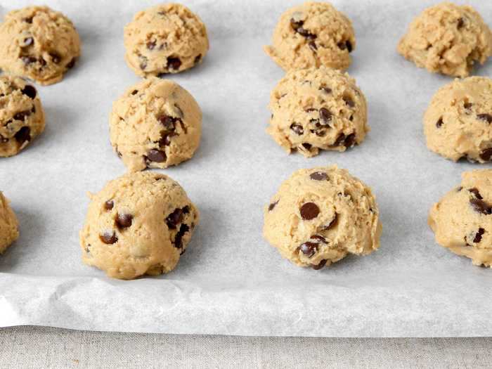 Desserts can be made in big batches, too, especially chocolate-chip cookies.