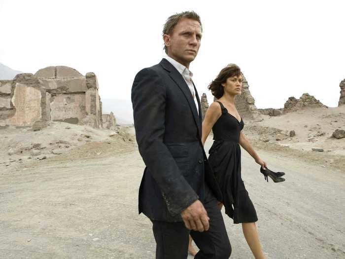 Daniel Craig is out for revenge in "Quantum of Solace."