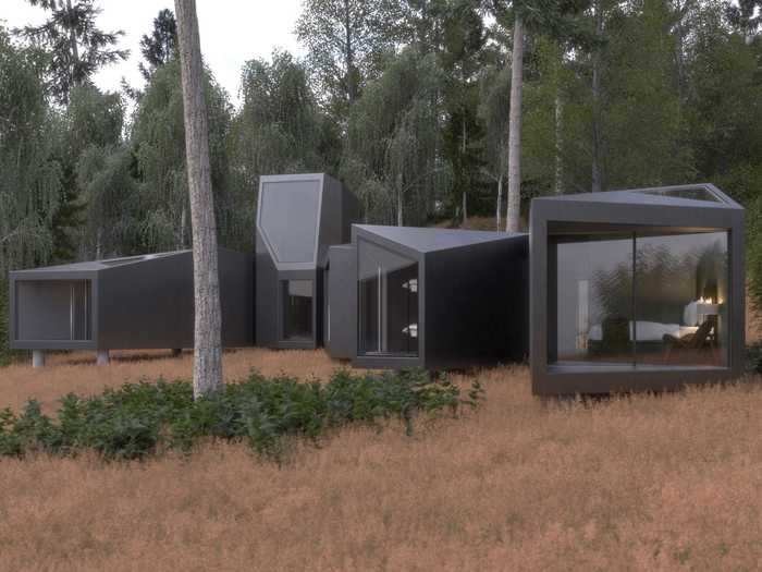 Potential customers came to Whitaker wanting to buy prefabricated homes after his design made from shipping containers in Joshua Tree took off in 2017.