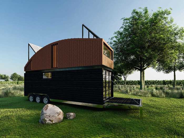 To further the planet-friendly aspects of the home, potential customers can upgrade from the $63,910 standard tiny home to the roughly $70,300 Eco Package.