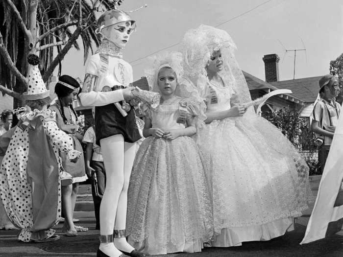 Every parade featured princesses in their finest gowns.