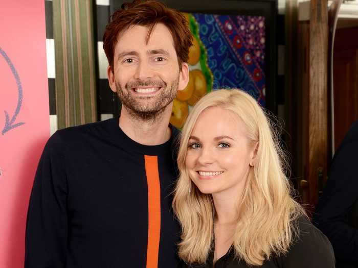 David Tennant met his future wife, Georgia Moffett, when she played the Doctor