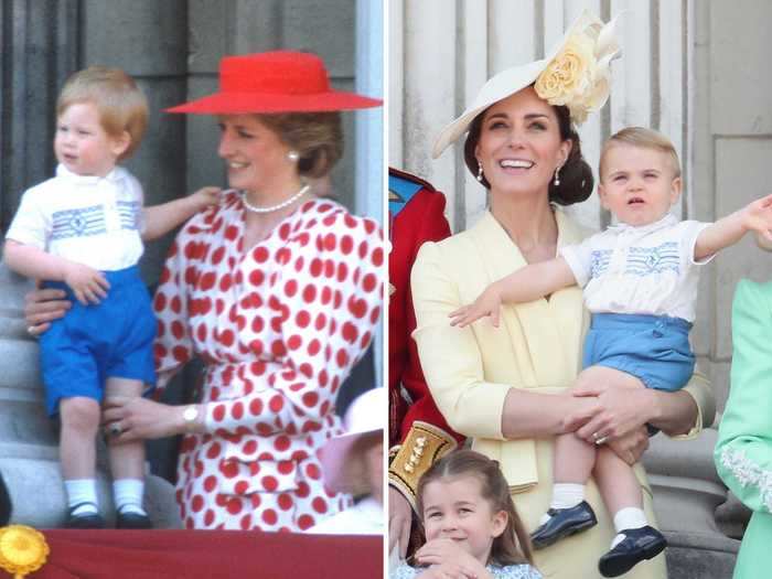 Prince Louis has worn Prince Harry