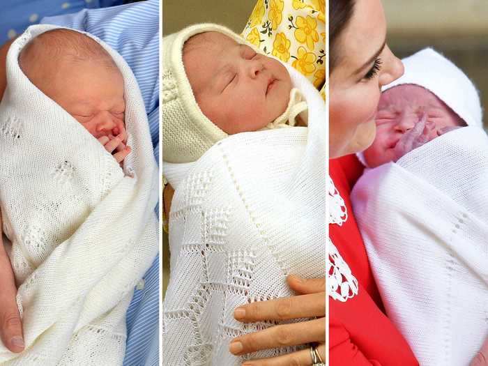 From the very beginning, Prince George, Princess Charlotte, and Prince Louis had their matchy-matchy style down pat.