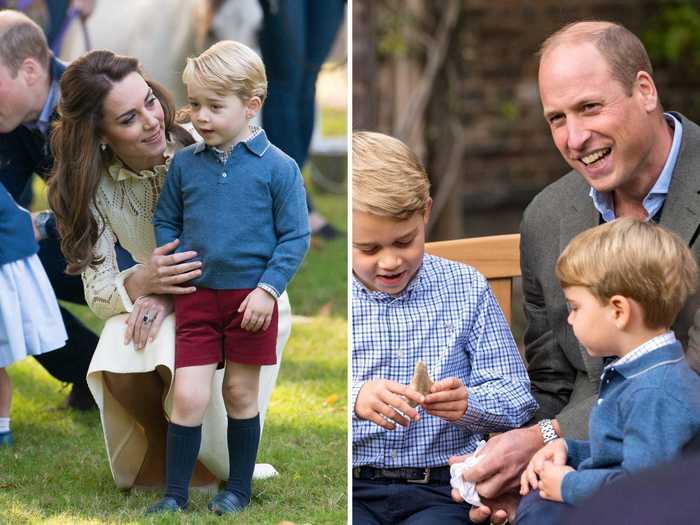 Recently, eagle-eyed royals fans noticed Prince Louis wore one of Prince George