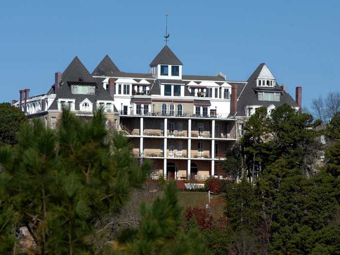 A portal to the other side reportedly exists at the Crescent Hotel in Eureka, Arkansas.