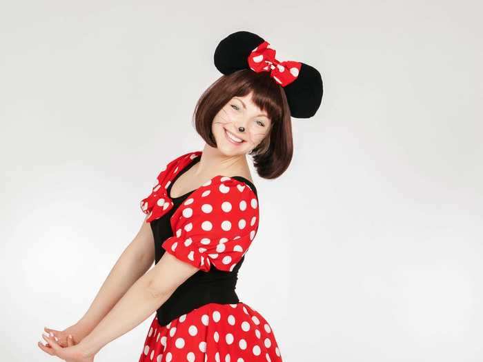 Disney-inspired costumes have gone from creepy to adorable.