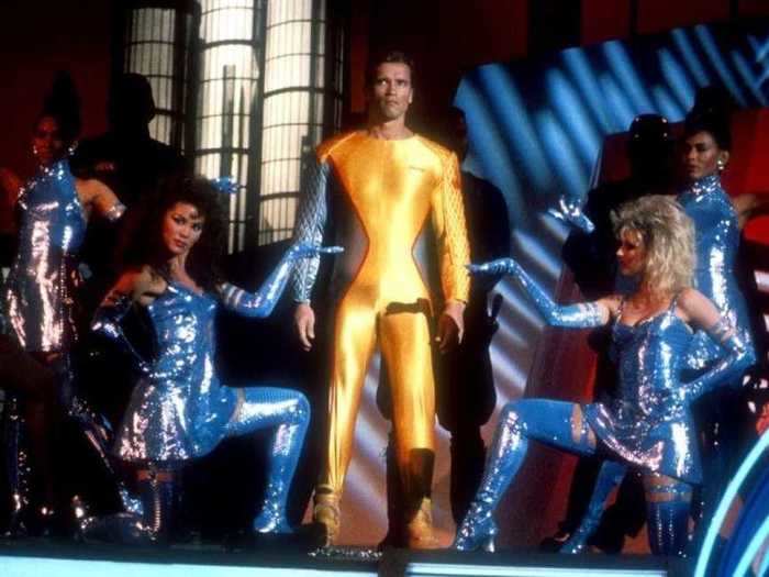 "The Running Man" starred Arnold Schwarzenegger in a 1987 dystopian thriller.