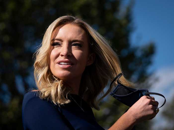 Monday, October 5: White House Press Secretary Kayleigh McEnany announces she tested positive for the virus