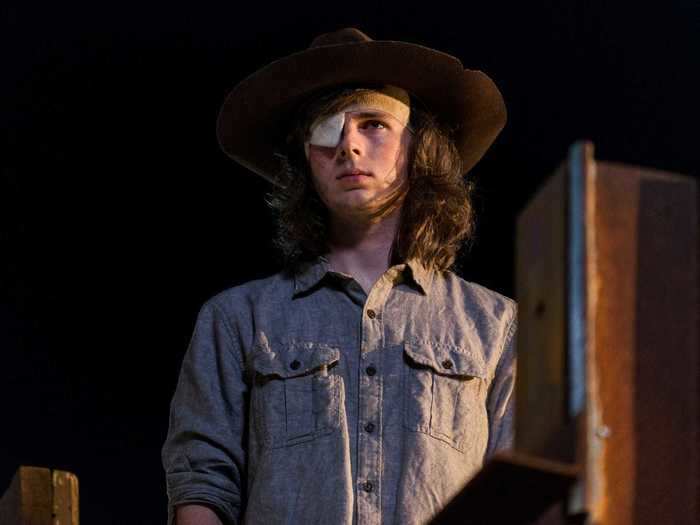 Chandler Riggs grew up on the show as Rick