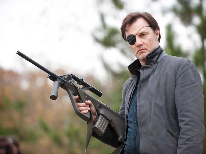 The Governor was stabbed by Michonne and shot by his girlfriend, putting a fatal end to David Morrissey