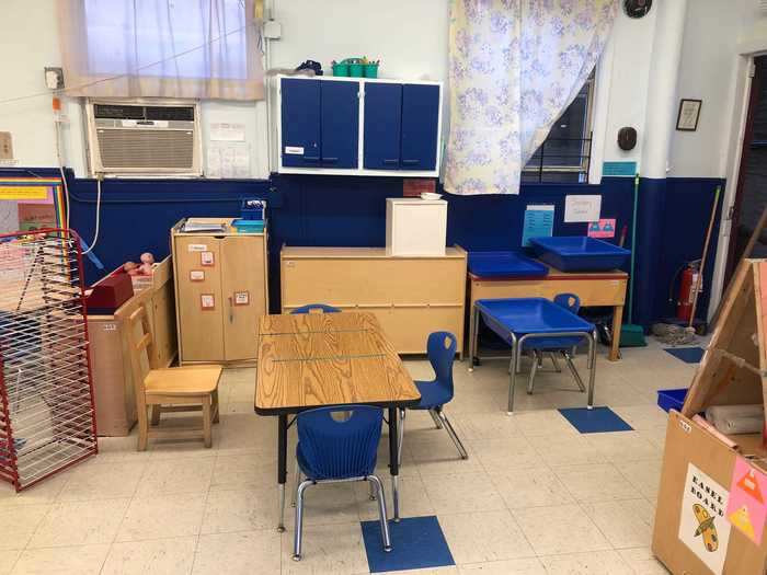 After Gov. Andrew Cuomo announced he would allow schools to reopen in-person learning at reduced capacity in August, Bellere invited families back to class. The school currently has two preschool classes with 20 students each.