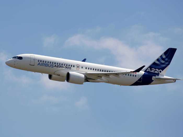 The A220 on which the ACJ220 is based has the title of Airbus