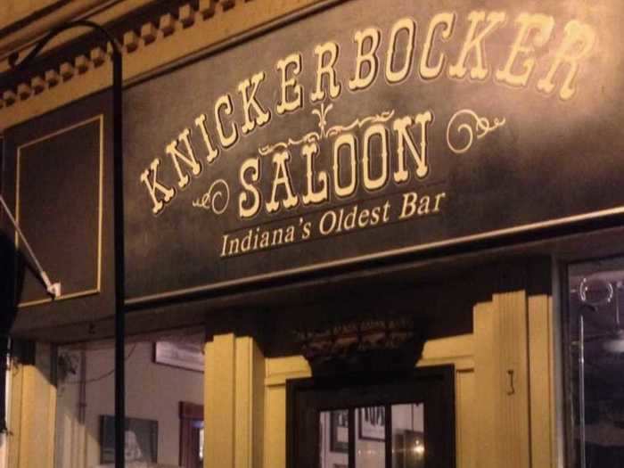 INDIANA: Knickerbocker Saloon, Lafayette