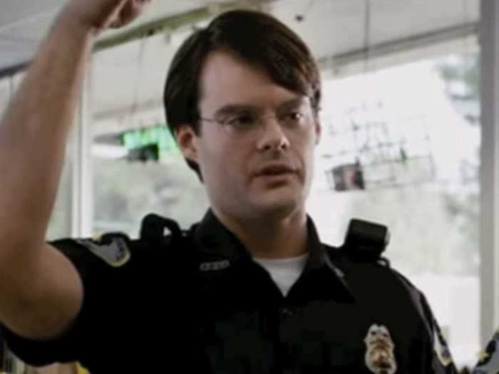 Bill Hader played Officer Slater.