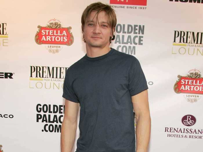 Jeremy Renner looked like your traditional indie star back in 2005.