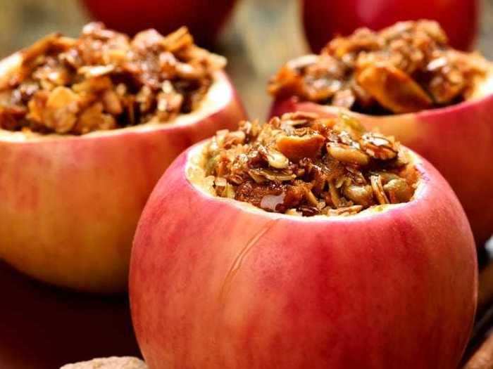 Air frying will help you avoid mushy baked apples.