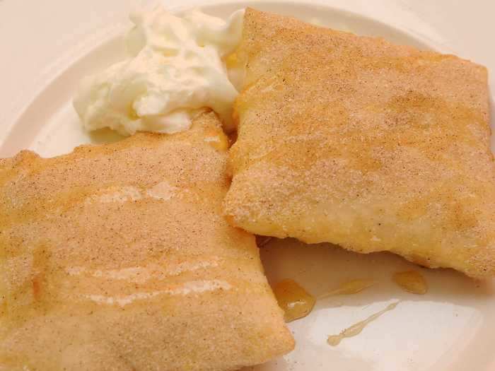 Use your air fryer to make sweet sopaipillas.