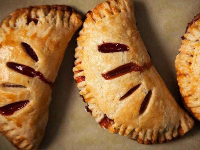 Hand pies are well-suited for the baking style.