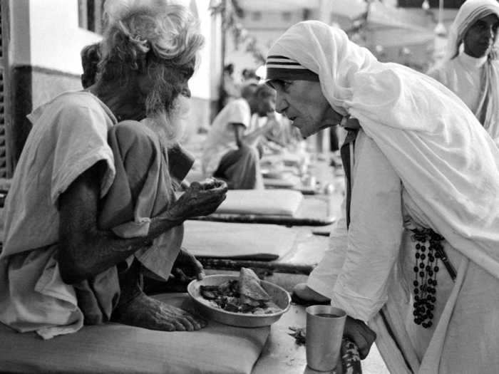 Mother Teresa received the Nobel Peace Prize in 1979.