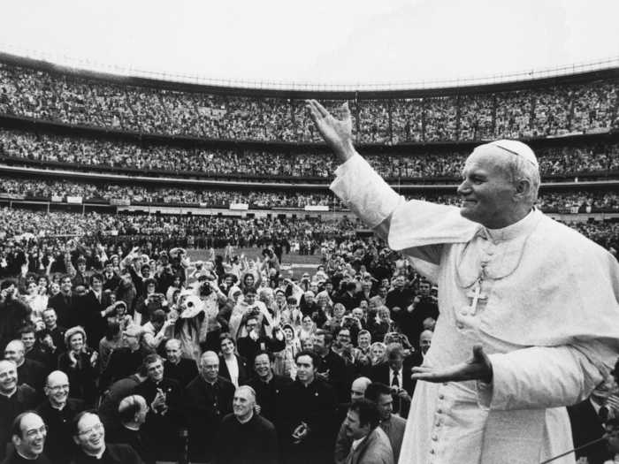 Pope John Paul II was elected on October 16, 1978.