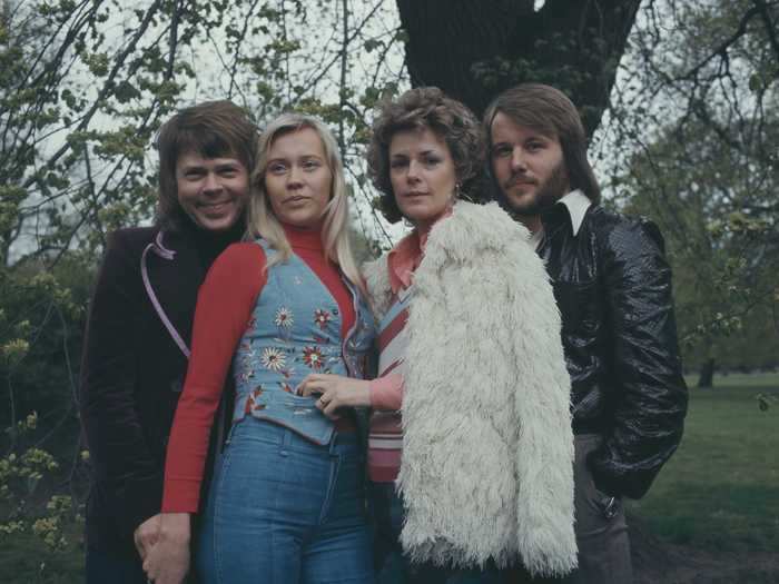 On seemingly the other side of the musical spectrum, Swedish pop group ABBA formed in 1972.