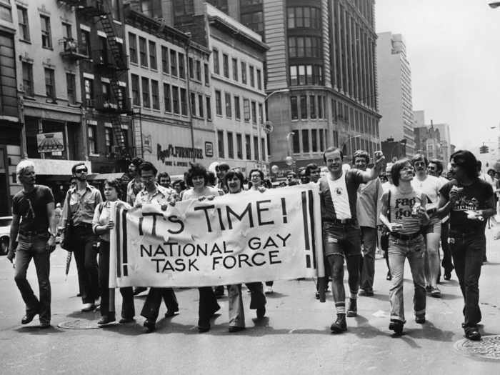 The first gay rights march in New York City was held on June 28, 1970.