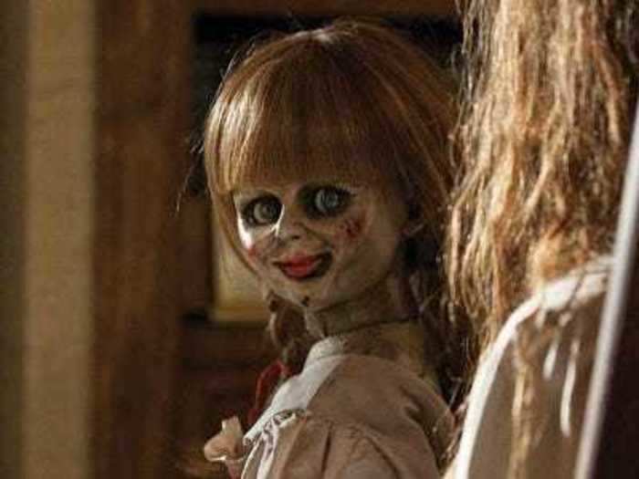 "Annabelle," "Annabelle: Creation," and "Annabelle Comes Home" tell the story of Annabelle, an evil doll that terrorizes her owner.