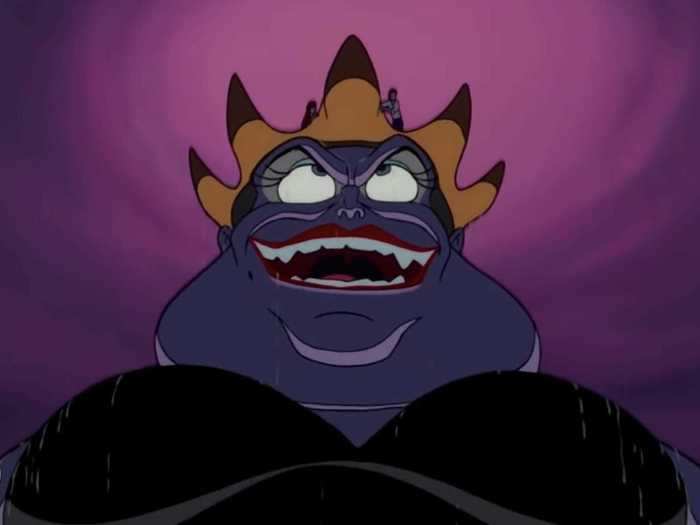 The end of "The Little Mermaid" made Ursula seem even scarier than she was at the beginning.