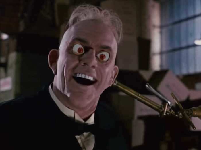 The big reveal of Judge Doom in "Who Framed Roger Rabbit" is pretty hard to forget.