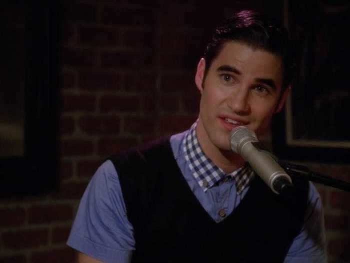 Before he was cast as Blaine, Criss tried out for another role on the show.