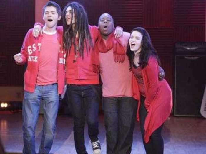 There was a short-lived reality show that searched for new people to appear on "Glee."