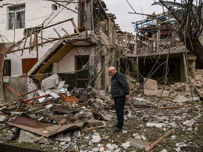 This was the first time since the 1990s that populated areas in Nagorno-Karabakh were hit by missile strikes.